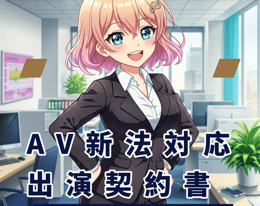 AV新法の出演契約書と説明書面のひな型を作りました